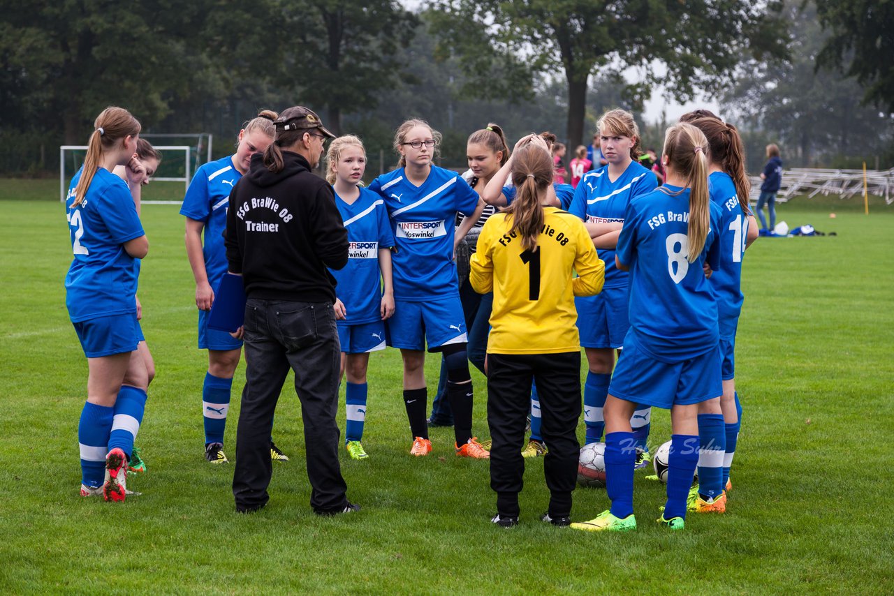 Bild 135 - B-Juniorinnen FSG BraWie 08 - JSG Sandesneben : Ergebnis: 2:0